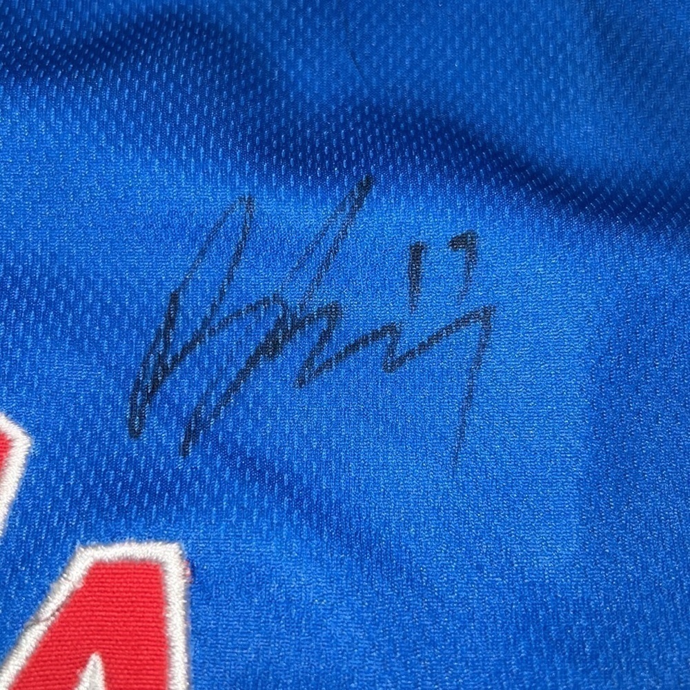 Rare New York Rangers Brandon Dubinsky Drawstring Backpack - Picture 2 of 12